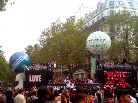Photos de la techno parade